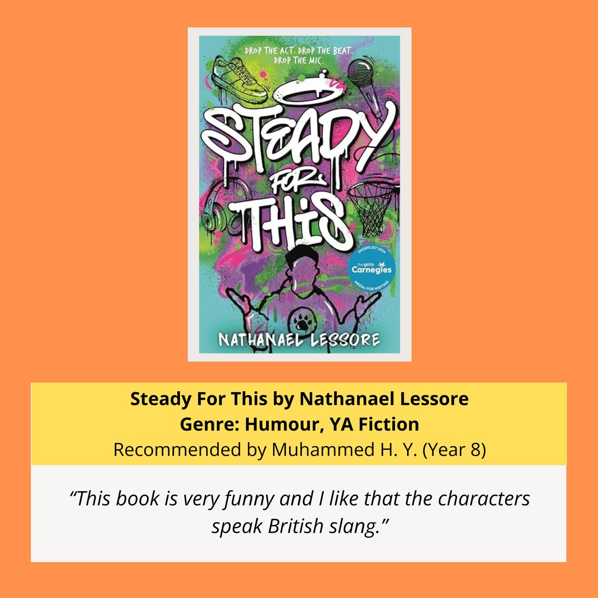Student book recommendations from today's Morpeth News. Read the full newsletter here: vist.ly/3n86zwd