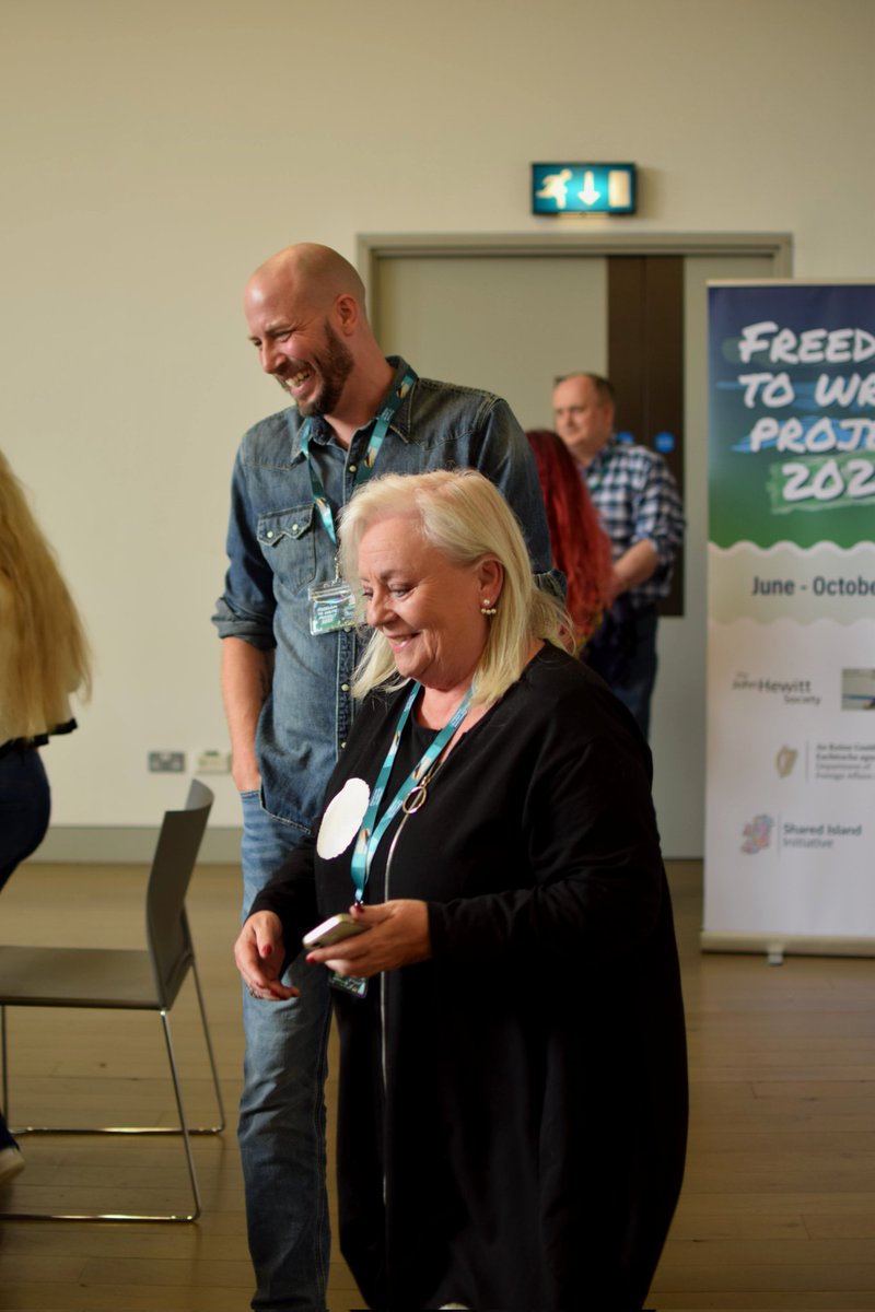 FreeToWrite2024's tweet image. FREEDOM TO WRITE 2025 HAS OFFICIALLY LAUNCHED!!
Our 20 travelled from across the island to take workshops in the @TheMACBelfast! Thank you so much to everyone who came and congratulations again on your award! ✍️🌎
See you in July for the #JHISS25!
@The_JHS @PENIreland