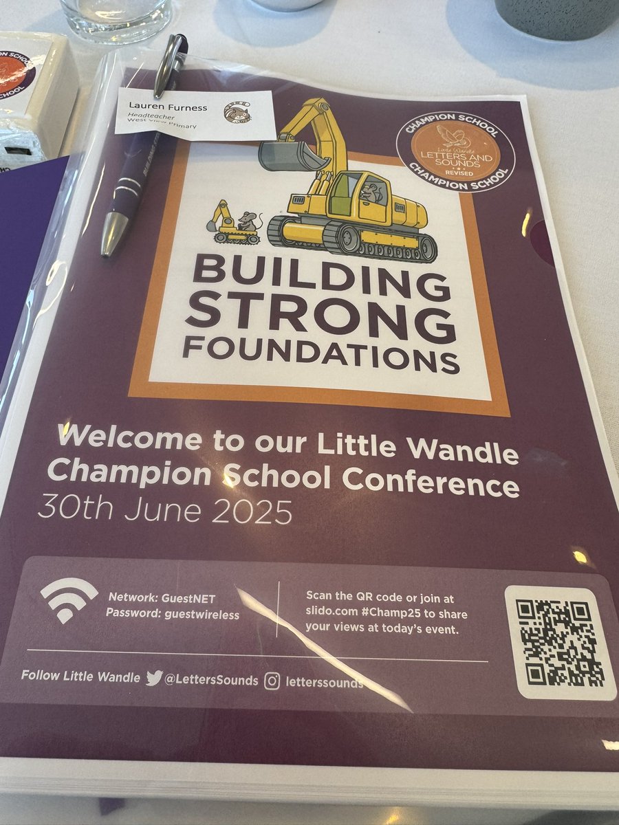 West View Primary School (@westviewprimary) on Twitter photo A focus on ‘building strong foundations’ at this year’s <a href="/LettersSounds/">Little Wandle Letters and Sounds Revised</a> Champion School conference today - our first time attending! 🧡 A focus on ‘building strong foundations’ at this year’s <a href="/LettersSounds/">Little Wandle Letters and Sounds Revised</a> Champion School conference today - our first time attending! 🧡