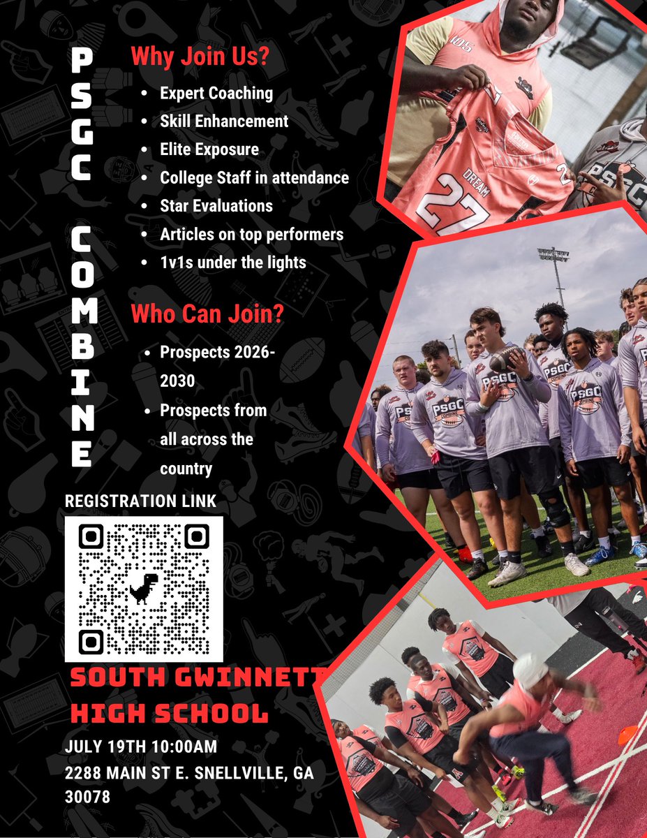 We have less than 50 spots available. No walk ups will be taken. Once 70 prospects are registered that’s it. Don’t wait until it’s too late!!!! 

Lock in your spot today.