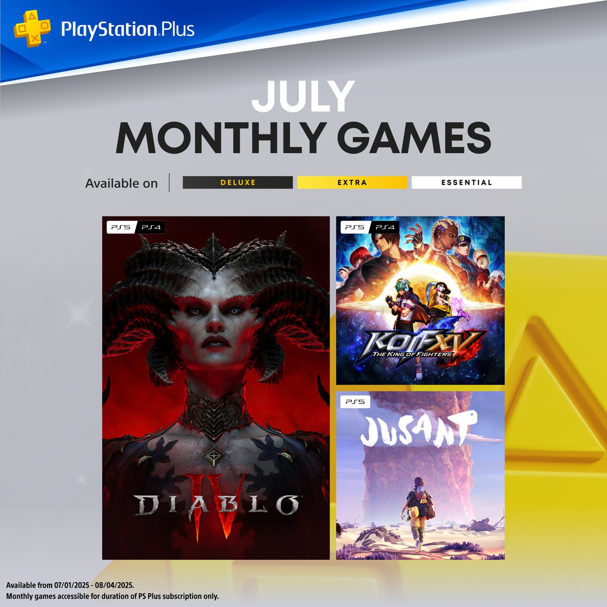 Your July PlayStation Plus lineup is HERE! 🔥

Which title will you dive into first?