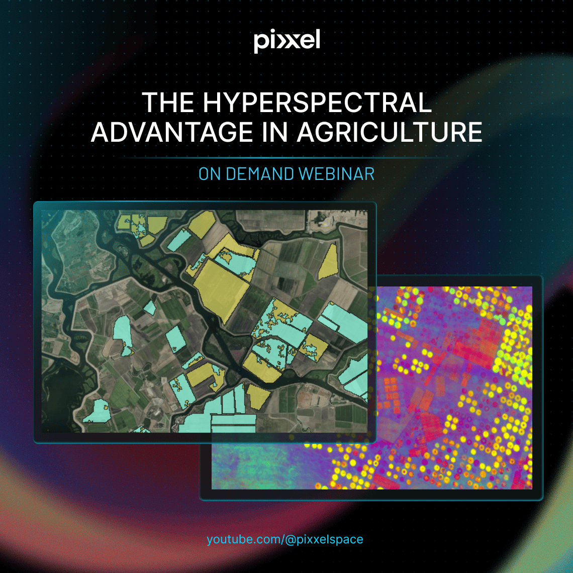 PixxelSpace's tweet image. 🌾What if you could detect crop stress before it’s visible or identify crop types with unmatched clarity?
In our on-demand webinar 'The Hyperspectral Advantage in Agriculture', we explore how hyperspectral satellite imagery is helping agri-professionals to
👉 Act early with…