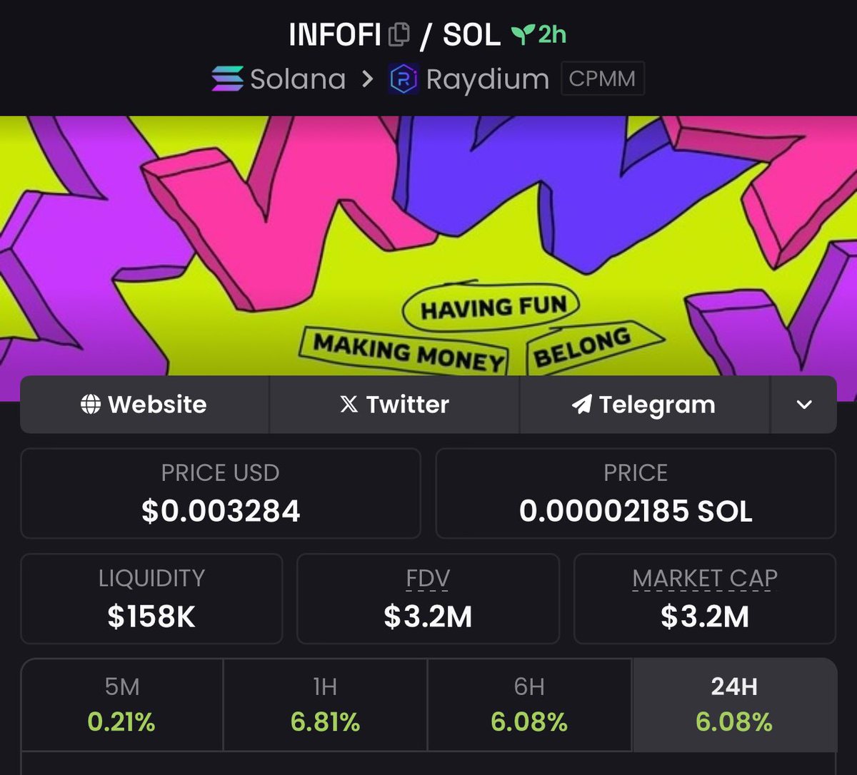 $INFOFI RUG 🚨

CA: 2RHWryP5nYjVo747tMe67DdE7i95LmPRRBV1PooF9nGg