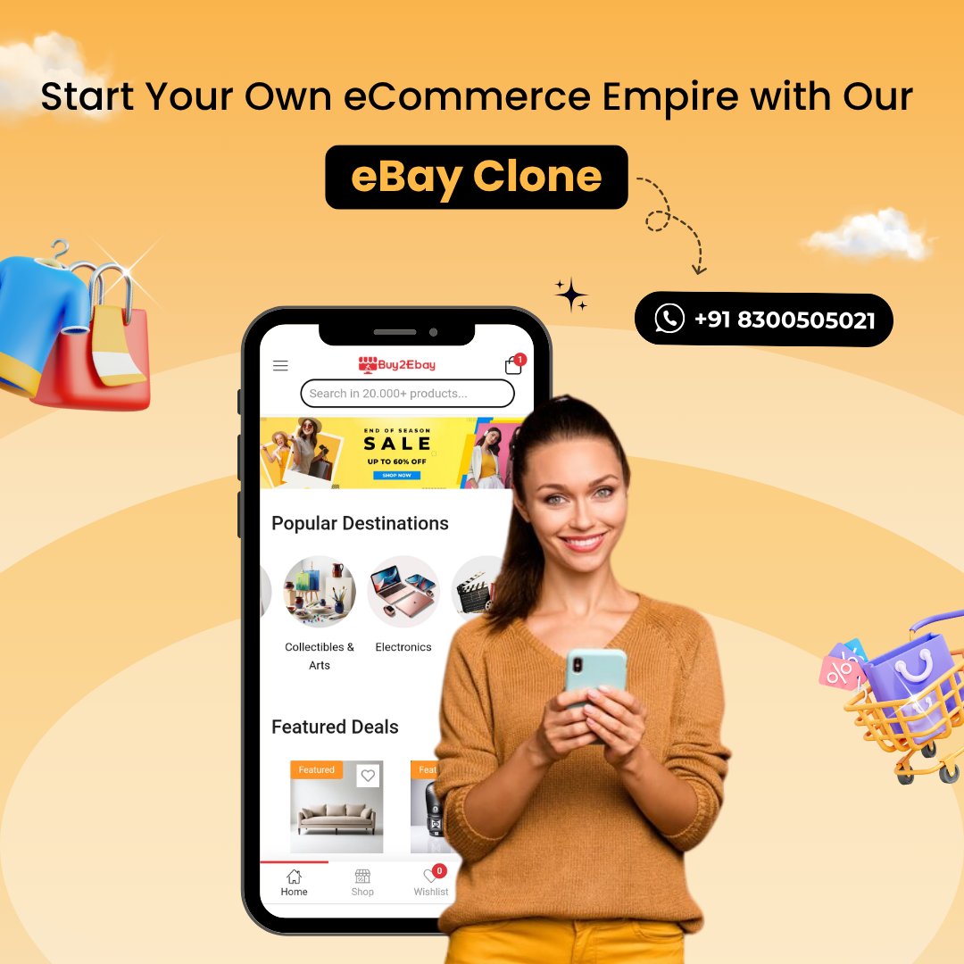 SangVishTech's tweet image. Want to build an online marketplace like eBay? Our eBay Clone Script helps you launch faster, smarter, and at a fraction of the cost.
Explore: sangvish.com/ebay-clone/
#ebayclone #ebayclonescript #auctionscript #sangvish #ecommerce #business #startups