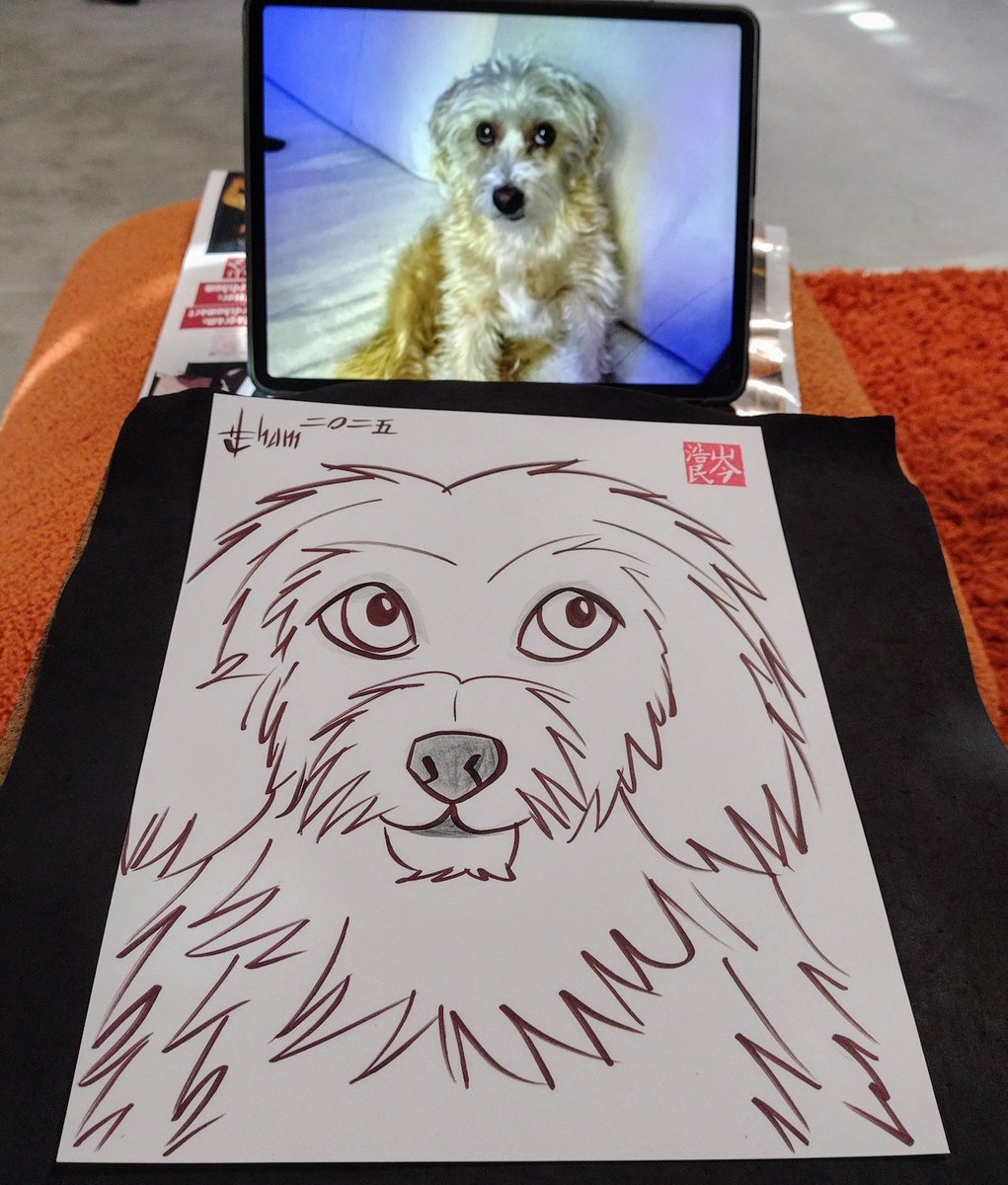 Howard M. Shum (@howardshum) on Twitter photo If you are going to San Diego Comic-Con and want a caricature of your pet, stop my table Artists’ Alley DD-24 with a good photo of your pet or better yet email me at howard_shum@yahoo.com for a pre-show commission to pick up. #sdcc #sdcc2025 If you are going to San Diego Comic-Con and want a caricature of your pet, stop my table Artists’ Alley DD-24 with a good photo of your pet or better yet email me at howard_shum@yahoo.com for a pre-show commission to pick up. #sdcc #sdcc2025