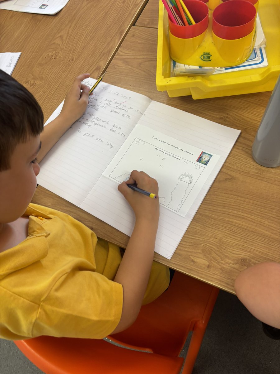 EastfieldPSHull's tweet image. On Friday #2CS created their own imaginary setting #epswriting