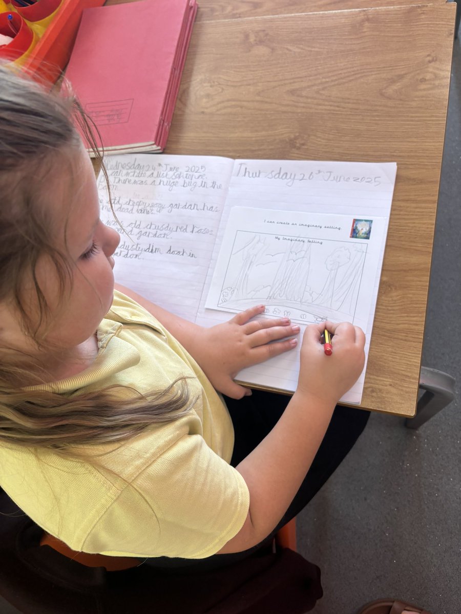 EastfieldPSHull's tweet image. On Friday #2CS created their own imaginary setting #epswriting