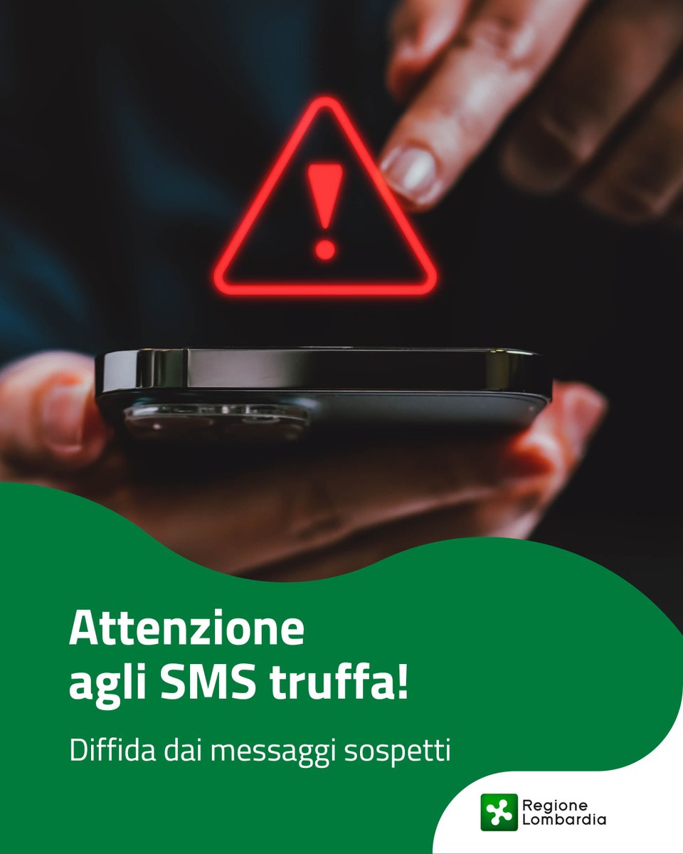 Stanno circolando SMS fraudolenti che sembrano provenire dagli uffici “ASL” e invitano a chiamare numeri a pagamento, come 8958950001.
Attenzione, non richiamare e non fornire dati personali.

Per maggiori informazioni vai su 👉
reglomb.it/TO2550WiiMb
