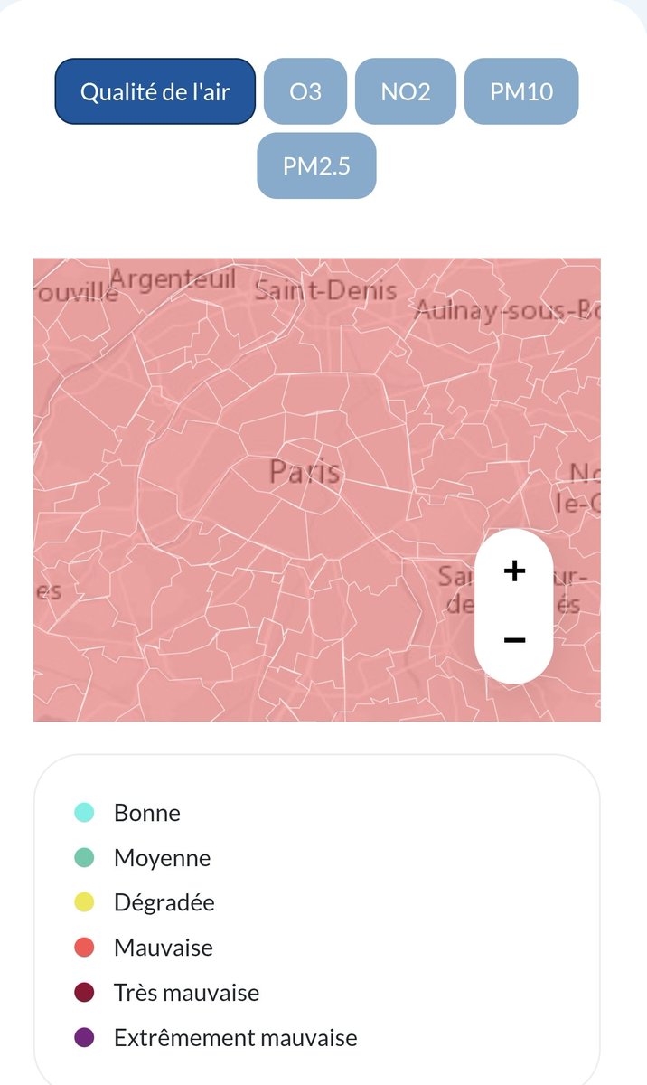 Avec la canicule, nous traversons aussi un épisode de pollution de l'air. Pour protéger notre santé, au nom de Paris, j'ai plaidé pour la mise en place de la circulation différenciée ds la Métropole. 
➖ de voiture = ➖ pollutions. 
Cette mesure doit être activée des maintenant !