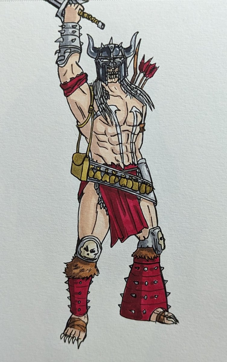 Cyber54prime's tweet image. Day 26 of #spawn related character challenge: #lordconvenant third outfit from  #darkages / #darkagesspawn