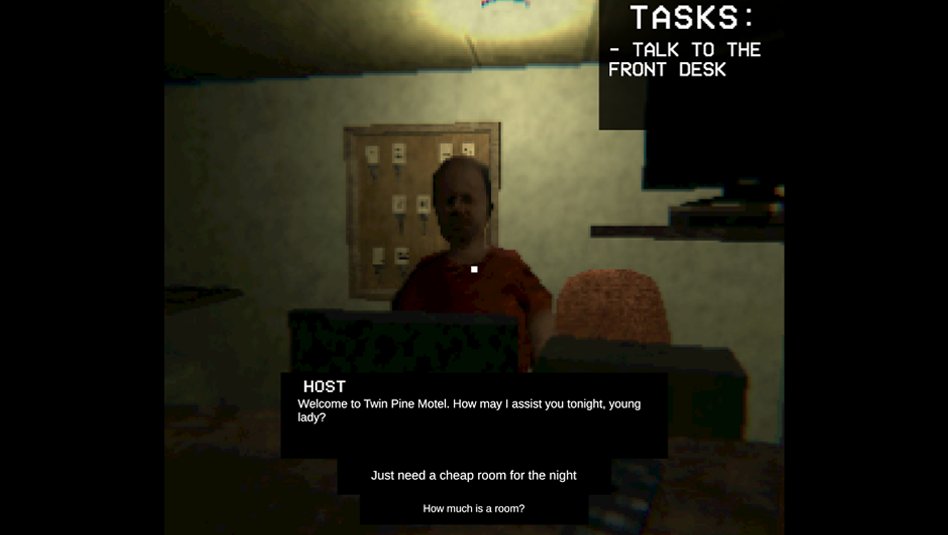 VACANT: You stop at a roadside motel… Everything seems normal at first, until the host starts acting strange...

thewindyproject.itch.io/vacant