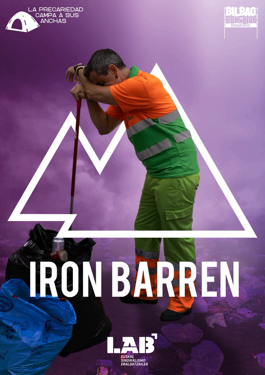 ⭐FESTIBALAREN AZKEN KONFIRMAZIOAK⭐

Iruzurrezko kontratuak, gehiegizko orduak, gaizki ordaindutako aparteko orduak, atsedenerako eskubidea ez da errespetatzen...

🎵𝗟𝗮 𝗽𝗿𝗲𝗰𝗮𝗿𝗶𝗲𝗱𝗮𝗱 𝗰𝗮𝗺𝗽𝗮 𝗮 𝘀𝘂𝘀 𝗮𝗻𝗰𝗵𝗮𝘀 🎶

#BBKlive