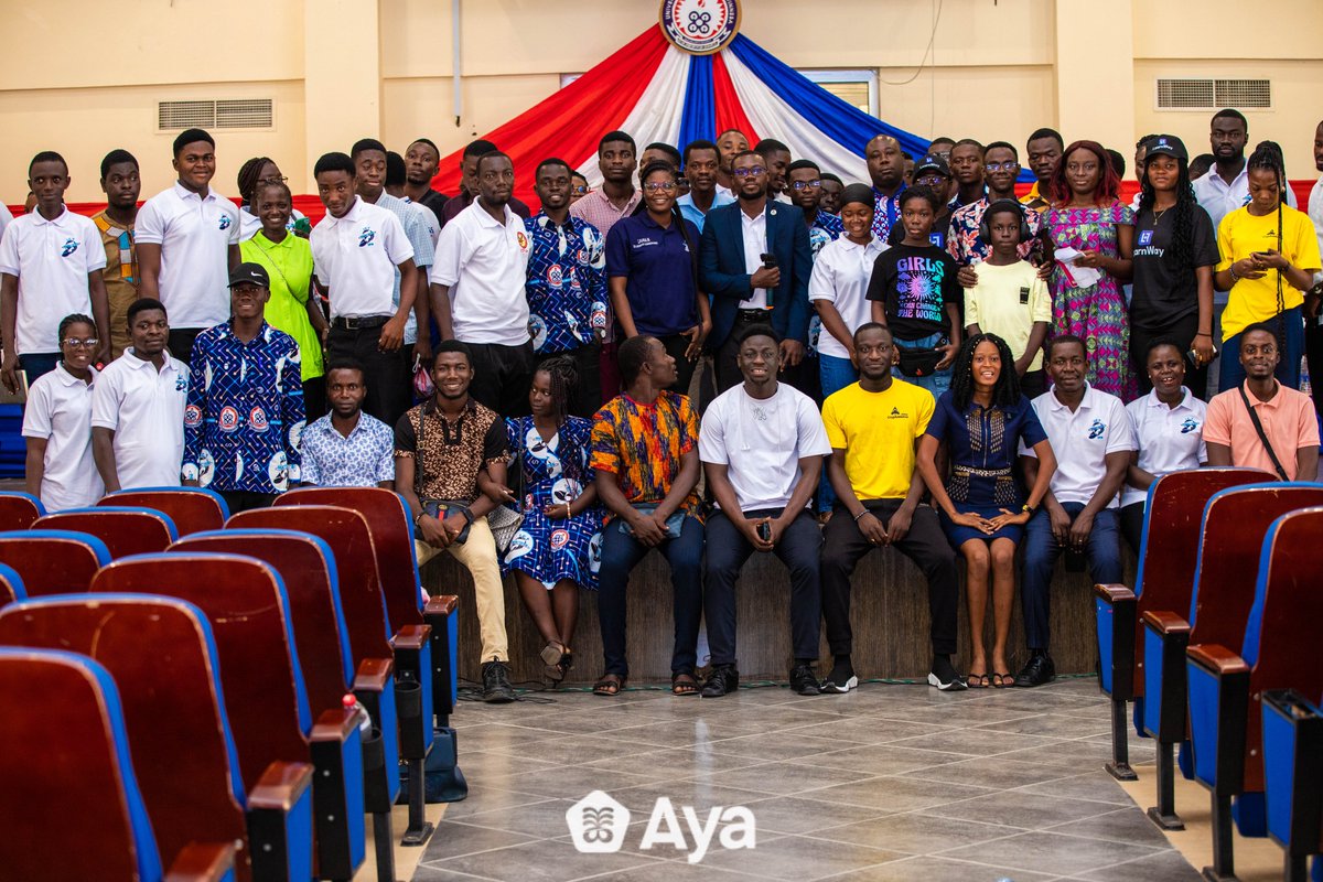We joined 600+ students at the University of Education, Winneba, to showcase how USSD can power crypto access—no smartphones, no apps, just dial *928*170#  Hosted by Prof. Delali Dake &amp; powered by <a href="/ayahq_/">AyaHQ (Techstars '23)</a> 
#ussd #BlockchainInnovation #Crypto