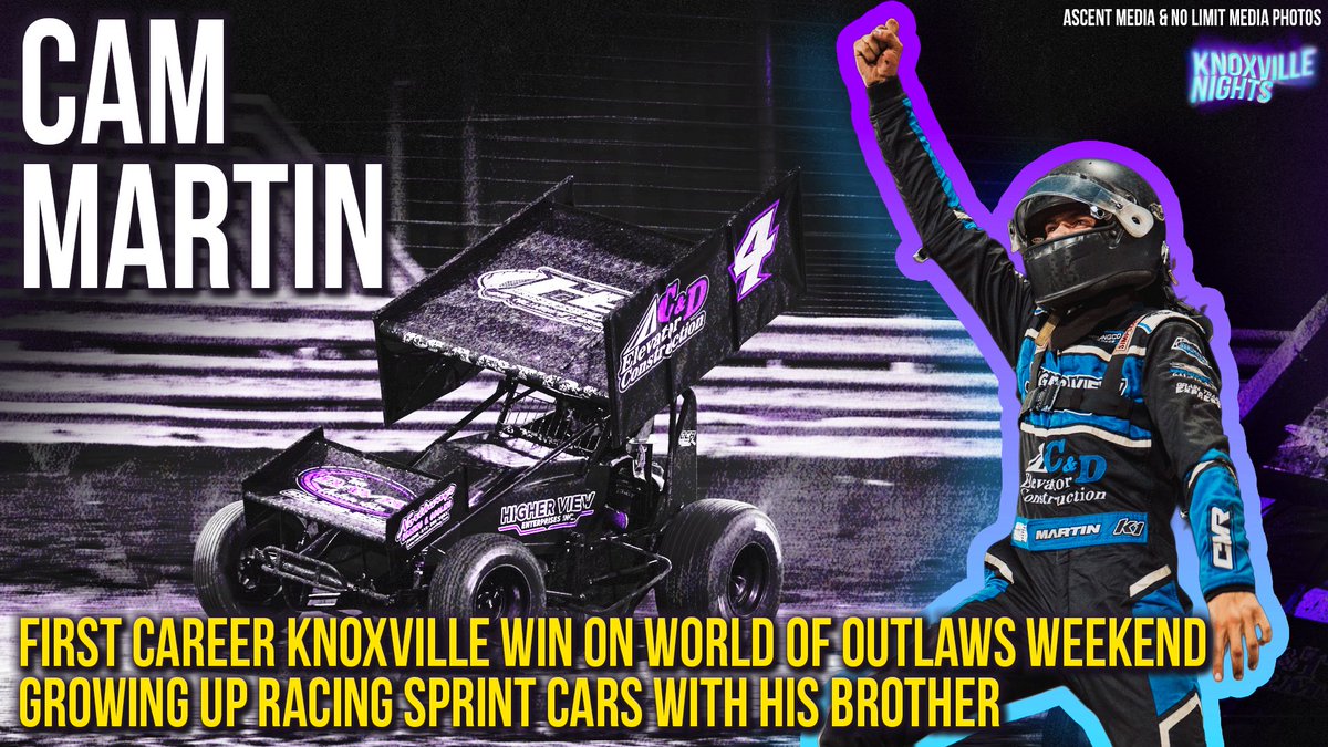 TEAMNETCODE's tweet image. 🚨 NEW EPISODE! Racing action resumed at @knoxvilleraces over the weekend after the Huset’s #HighBankNats break, and we had plenty to talk about—plus a chat with Cam Martin.

🏁 @RyanTimms_5T uses a last lap pass to beat Brian Brown
🤔 Should @HighLimitRacing drivers enter the…