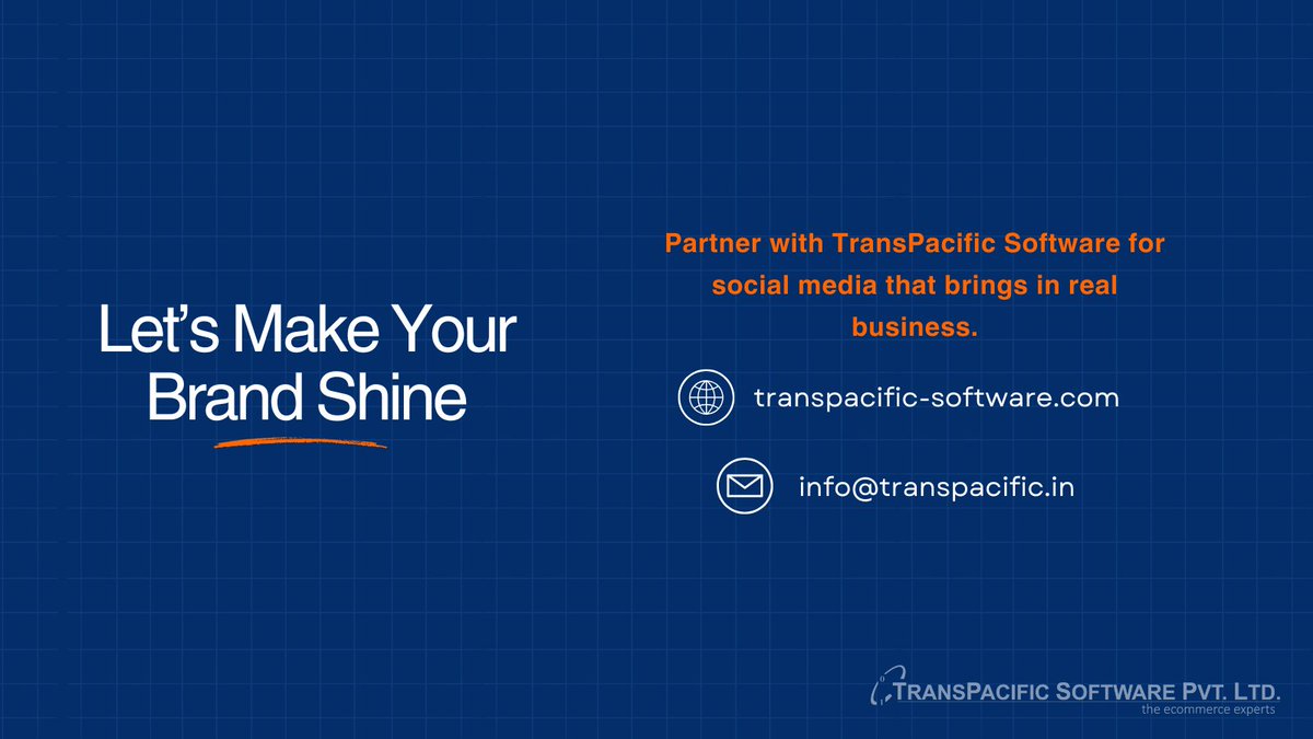 Prashant Telang (@_prashanttelang) on Twitter photo Happy #SocialMediaDay from TransPacific Software ✨
70% of jewelry buyers check Instagram before purchasing
📌Pinterest drives 3x more intent traffic in bridal & diamonds
✅3x engagement in 60 days
✅220% increase in reel reach
info@transpacific.in
Visit: transpacific-software.com Happy #SocialMediaDay from TransPacific Software ✨
70% of jewelry buyers check Instagram before purchasing
📌Pinterest drives 3x more intent traffic in bridal & diamonds
✅3x engagement in 60 days
✅220% increase in reel reach
info@transpacific.in
Visit: transpacific-software.com