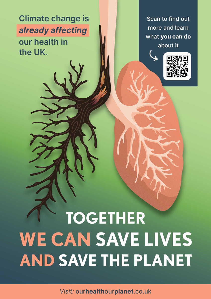 TheDA_UK's tweet image. ☀️ | Heat health alerts have been issued across the country as temperatures rise.
Visit our website Our Health, Our Planet for information on the threat of climate change to health, how it will impact the NHS, and steps we can take to minimise it
🔗 ourhealthourplanet.co.uk