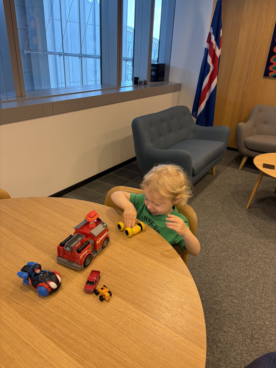 Jorundur Valtysson 🇮🇸 (@jvaltysson) on Twitter photo Little helper on a look-out. Summer holiday at school and <a href="/IcelandNATO/">Iceland at NATO 🇮🇸</a> reinforced for a day. Little helper on a look-out. Summer holiday at school and <a href="/IcelandNATO/">Iceland at NATO 🇮🇸</a> reinforced for a day.