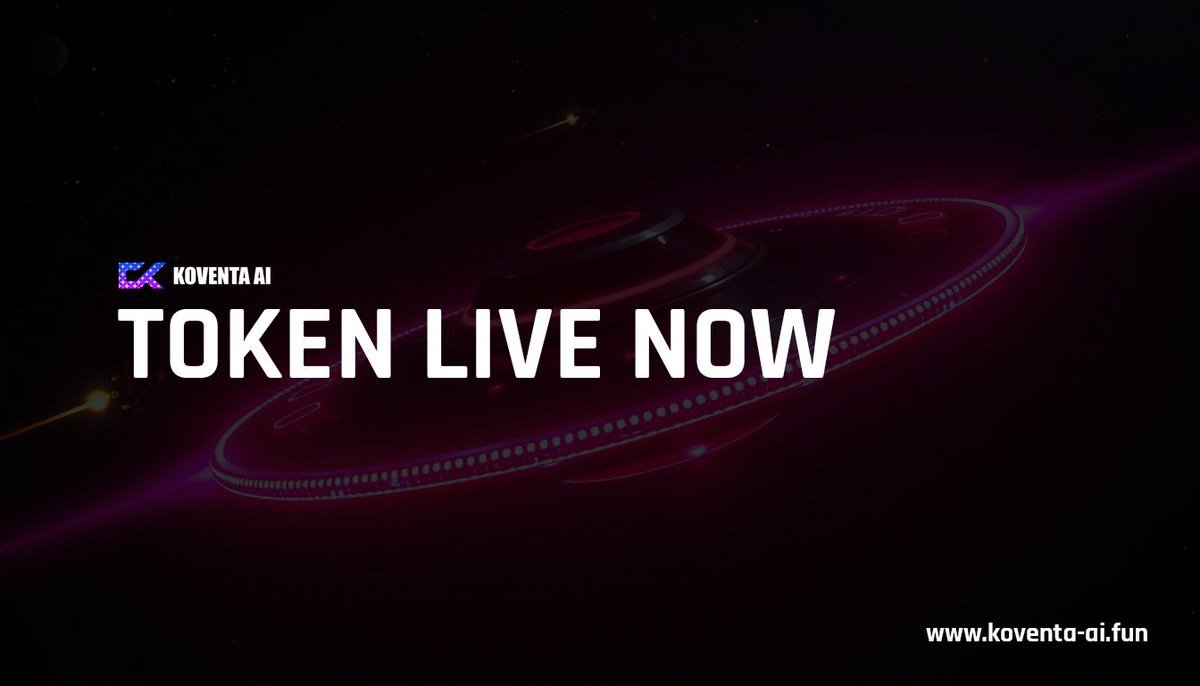 KoventaAI's tweet photo. Koventa AI – From Raw Data to Real Decisions. Speed. Precision. Foresight

$KONT 
CA:
https://t.co/GBRSZcq0iP https://t.co/1Jq77aNUVP