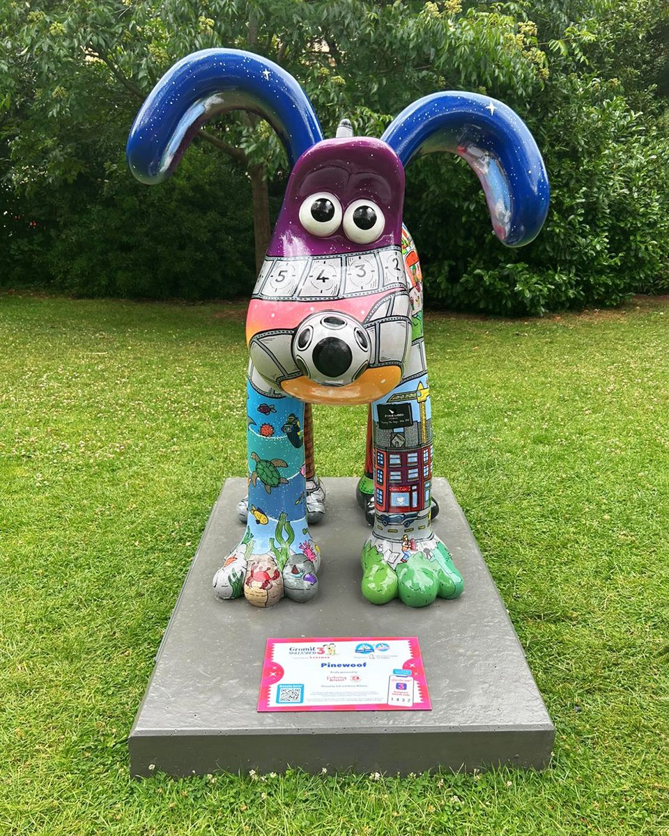PinewoodStudios's tweet image. 🐾 We are thrilled to support @thegrandappeal with our &apos;Pinewoof&apos; Gromit, which can now been seen as part of the @GromitUnleashed Trail, raising funds for Bristol Children’s Hospital. You can see the amazing trail from today, where he will be living in Victoria Square, Clifton.