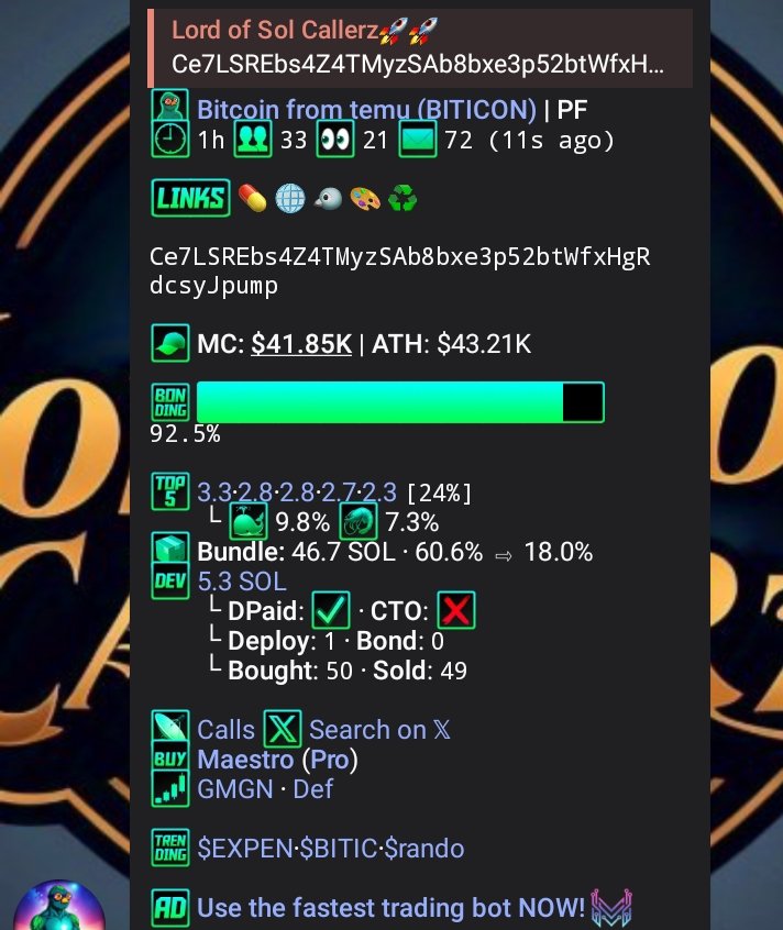 lord_of_sol9's tweet photo. π¦ Bitcoin from temu $BITICON | PF
β³ 1h π₯ 33 π 21 π© 72 (11s ago)
ππ π π π¦ π¨ β»οΈ
Ce7LSREbs4Z4TMyzSAb8bxe3p52btWfxHgRdcsyJpump
π§’ MC: $41.85K | ATH: $43.21K
#Solana
#memecoin
#Biticon https://t.co/RuCPTxhYGX
