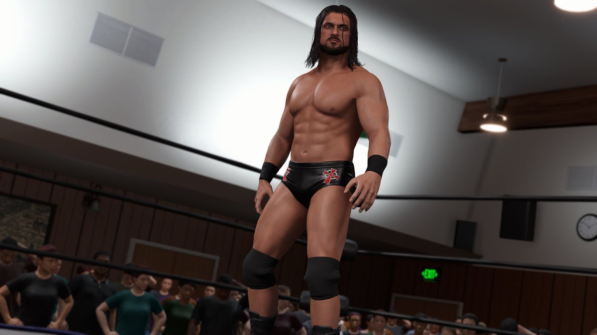 dotGrix's tweet image. Drew Galloway PWG for #WWE2K25 now available.    

#WWE #PWG #TNA