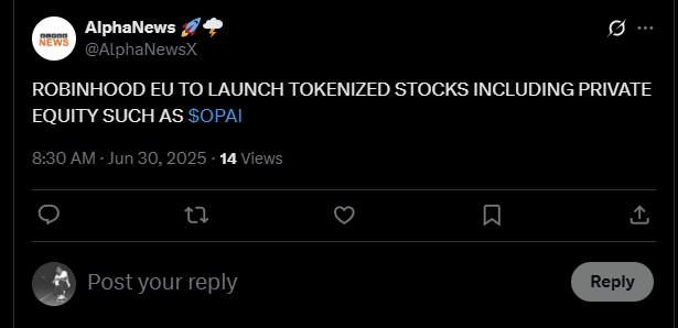 these are literally american companies yet americans cant touch their tokenized stocks

quite likely trending to a world where its easier for a retail Irish dude to buy OpenAI than some tech yuppie in SF 

thank you for the protection!