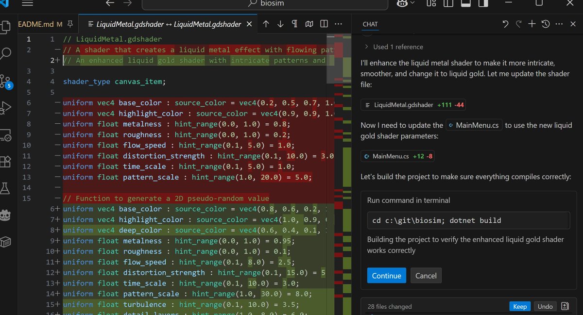 I can make robot write shaders for me instead of doing it myself