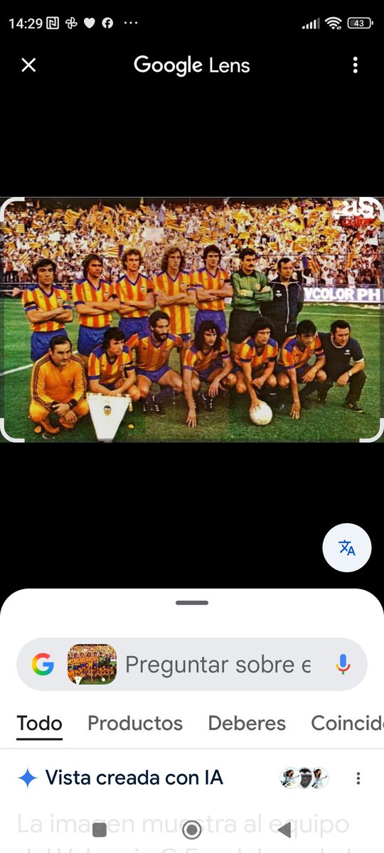 Hoy es un día muy especial para mí y me imagino que para mis compañeros también. Ganamos gracias a los 100 y 100 de valencianos que dejaron sus gargantas para que lleváramos el trofeo a Valencia.