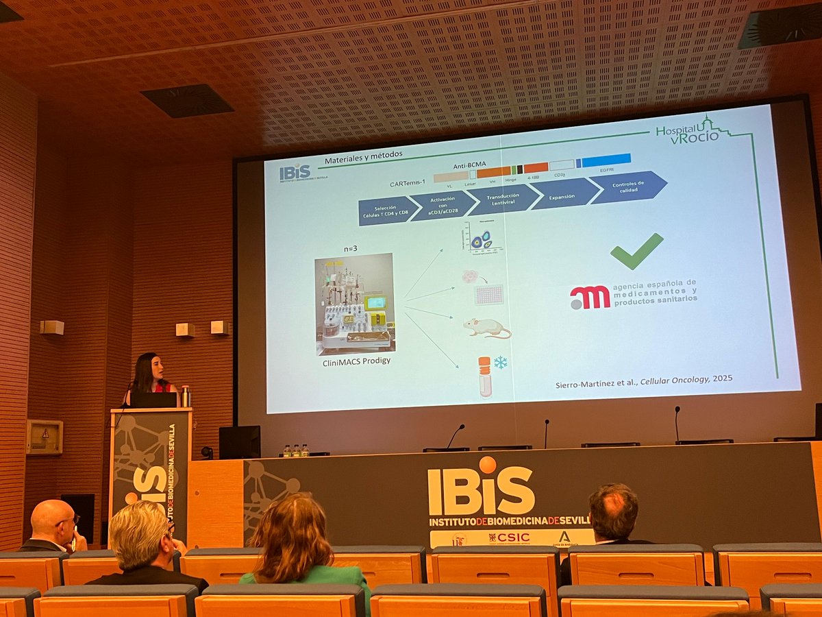 Hematología HUVRocío (@hematohuvr) on Twitter photo Enhorabuena a <a href="/BelenSierro/">Belén Sierro</a> por su defensa de #tesis!
Un trabajo y una presentación excelentes!
Felicidades por este éxito profesional y personal y esperamos que sigas cosechando muchos triunfos!
<a href="/HospitalUVRocio/">HospitalUVRocio</a> <a href="/ibis_sevilla/">IBiS</a>
#SomosHUVR Enhorabuena a <a href="/BelenSierro/">Belén Sierro</a> por su defensa de #tesis!
Un trabajo y una presentación excelentes!
Felicidades por este éxito profesional y personal y esperamos que sigas cosechando muchos triunfos!
<a href="/HospitalUVRocio/">HospitalUVRocio</a> <a href="/ibis_sevilla/">IBiS</a>
#SomosHUVR