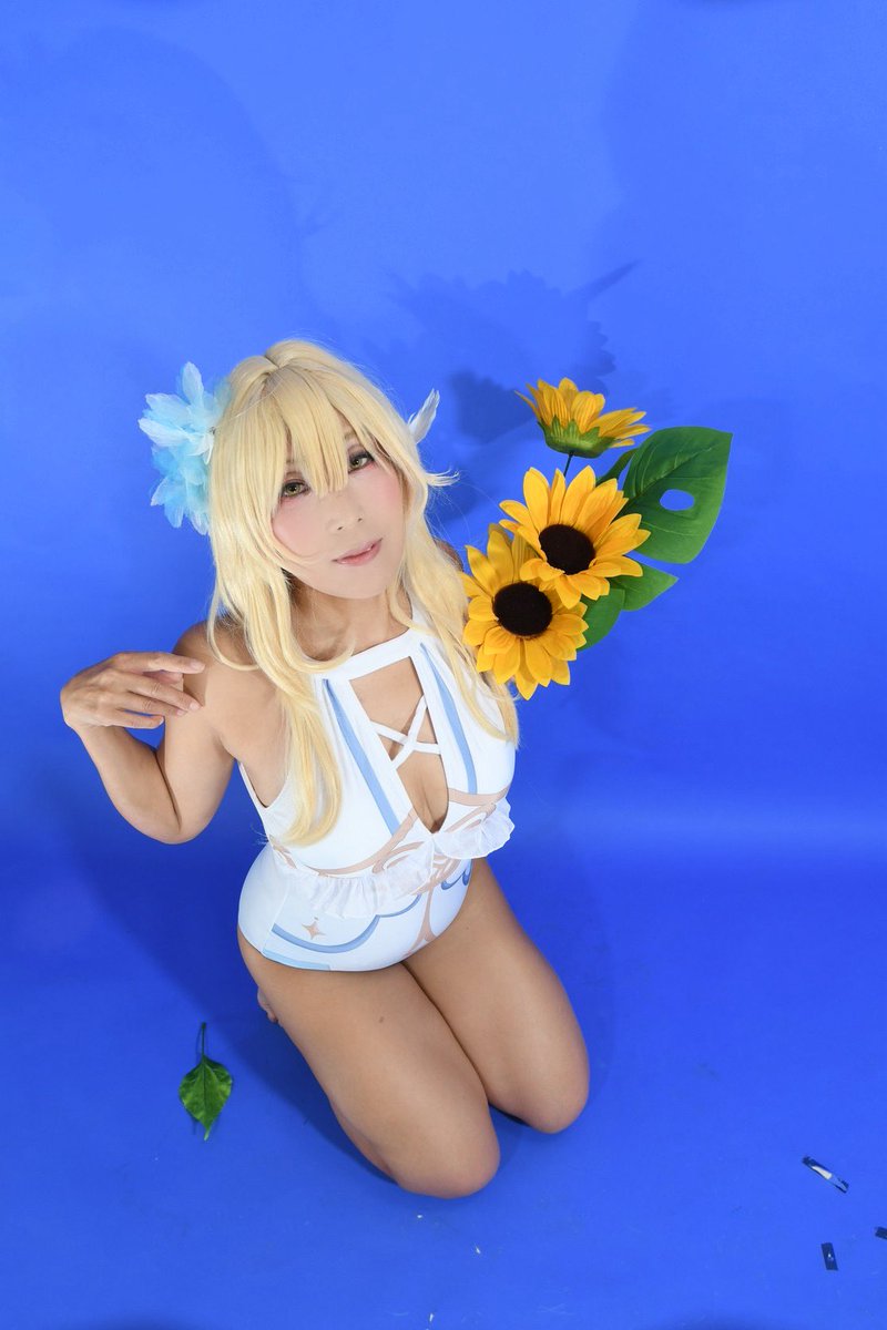 原神　旅人　蛍
2次創作　水着

photo <a href="/nagayume16/">nagayume</a> さん
studio <a href="/studioN2023/">スタジオN絶賛営業中！</a> さん

#たまのコス #cosplay