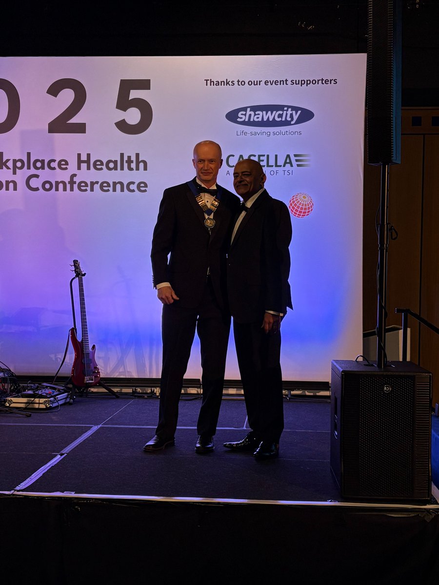 SellafieldLtd's tweet image. We’re proud to announce that our colleague Adrian Parris has officially taken up the role of President of the British Occupational Hygiene Society.
Adrian said: “This is a fantastic opportunity to contribute to the future of worker health protection!"
@BOHSworld #sellafield