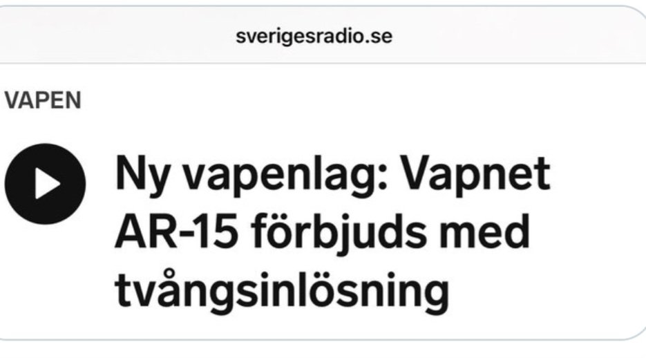Ett tydligt bevis på att regeringen är livrädd för media och vänstern samt att <a href="/sdriks/">Sverigedemokraterna</a> sviker jägarna.
Grattis <a href="/Centerpartiet/">Centerpartiet</a> och <a href="/medborgsamling/">Medborgerlig Samling</a> till alla nya väljare i valet 2026.