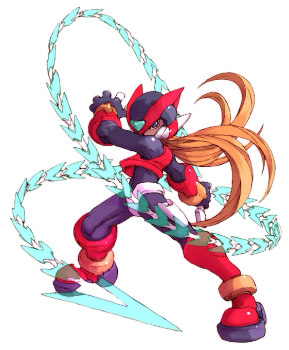 Official art | Mega Man Zero 2 Artist: Toru Nakayama