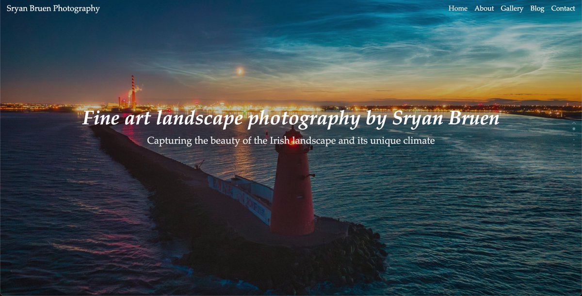 Poolbeg Lighthouse notilucent clouds looking well on my website's home page and unlike my aurora image here which went viral, this one is tack sharp!