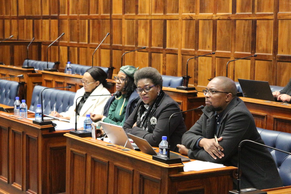 WCProvParl's tweet image. Today, the Standing Committee on Social Development is convening the second session of the multi-sectoral dialogue on child protection and security at the Western Cape Provincial Parliament.

🔴 Follow the proceedings via livestream: tinyurl.com/4z22zejx

#SocialDevelopment