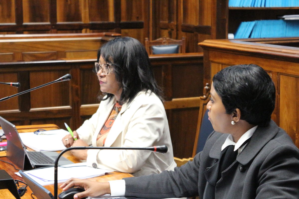 WCProvParl's tweet image. Today, the Standing Committee on Social Development is convening the second session of the multi-sectoral dialogue on child protection and security at the Western Cape Provincial Parliament.

🔴 Follow the proceedings via livestream: tinyurl.com/4z22zejx

#SocialDevelopment