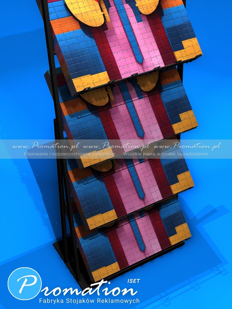 Promation_pl's tweet image. Metalowy stojak z czterema półkami to praktyczne rozwiązanie do ekspozycji towarów. Półki pod kątem 45° zapewniają doskonałą widoczność. Konstrukcja nachylona pod kątem 7° ułatwia przeglądanie.

#stojakreklamowy #ekspozycja #sprzedaż #wyposazeniesklepu

promation.pl/stojaki-metalo…