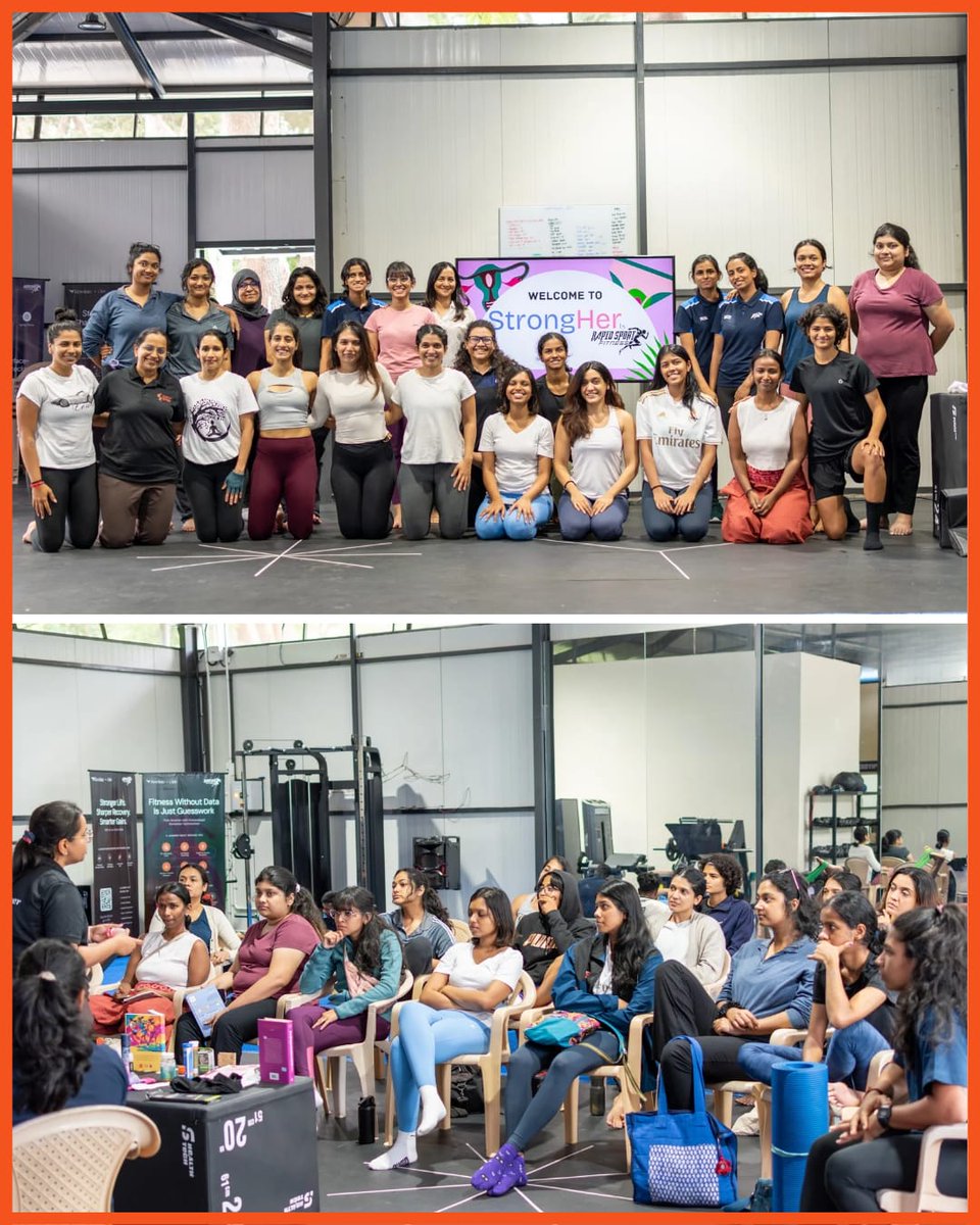 _SimplySport's tweet image. StrongHer, Stronger Together 💪🏽🩸
On June 21, we led a session on managing menstrual health & PMS for Rapid Sport Fitness’ StrongHer Program — 18 amazing women, real talk on cycles, training & emotional literacy.
#StrongHer #PMSAwareness #SimplyPeriods