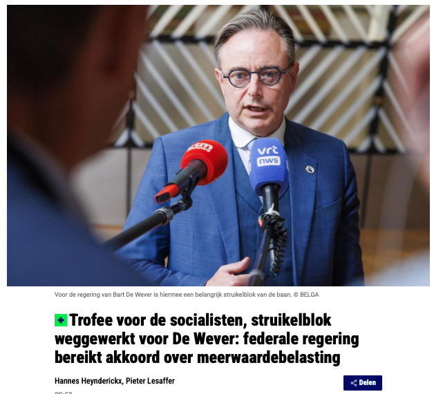 TomLamont_'s tweet image. Je moet het maar durven, een hele verkiezingscampagne lang het Vlaams Belang valselijk beschuldigen " economisch links " te zijn, om dan zelf nieuwe belastingen in te voeren en gratis politiek te faciliteren.
Het aantal trofeeën voor @vooruit_nu loopt op.
Applaus @de_NVA👏