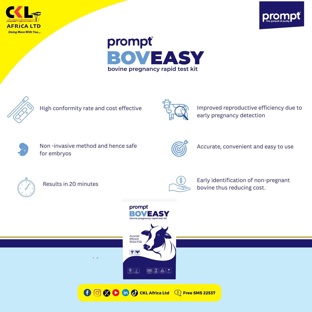 Improve your herd's reproductive efficiency with early, accurate pregnancy detection.