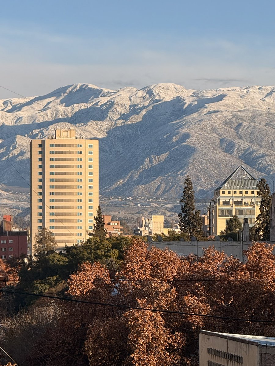 Hermosa mañana en #Mendoza, verdad?