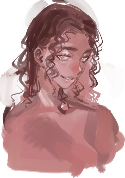 ふとまゆいいかもな……普段描くとき一本線でちゃかっと眉済ましちゃうけど勿体なかったかもな 