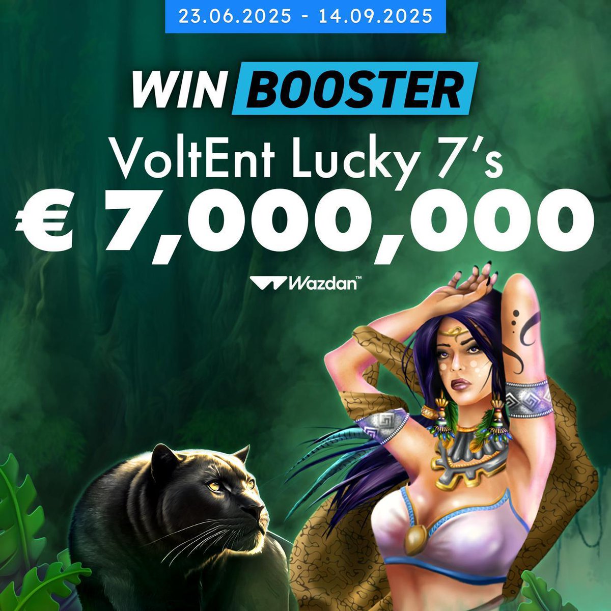 🪙 Wazdan'dan 7 milyon Euro'luk ödül!

Wazdan  🎰  14 Eylül'e kadar sürecek Win Booster etkinliğinde 7 milyon euro nakit ödül 🤑 dağıtıyor!

Kazancını roketle! 🚀