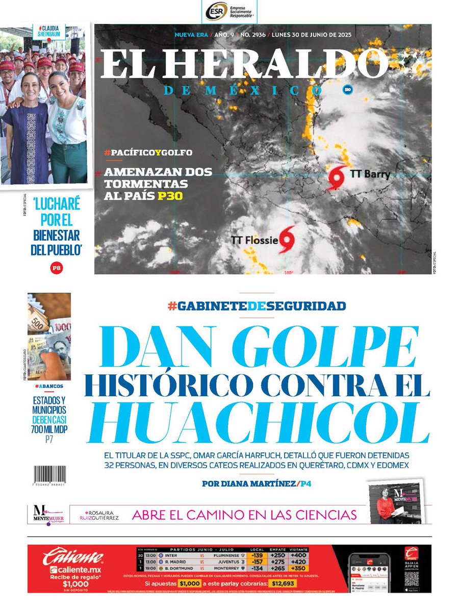sergiofimbres's tweet photo. #Portadas #PrimerasPlanas #EnPortadas #PrimerasPlanas https://t.co/t5Xbm9GuKi