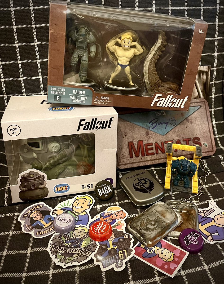 ‼️FALLOUT GIVEAWAY‼️

🔥Must Follow, Like, RT to enter! - Get an additional entry for tagging someone or leaving a comment on the post.🔥

🏆Winner  announced - July 17th🗓️

📦Ships world wide ANYONE can enter.🌎

‼️‼️I will never ask for money, the winner will receive their