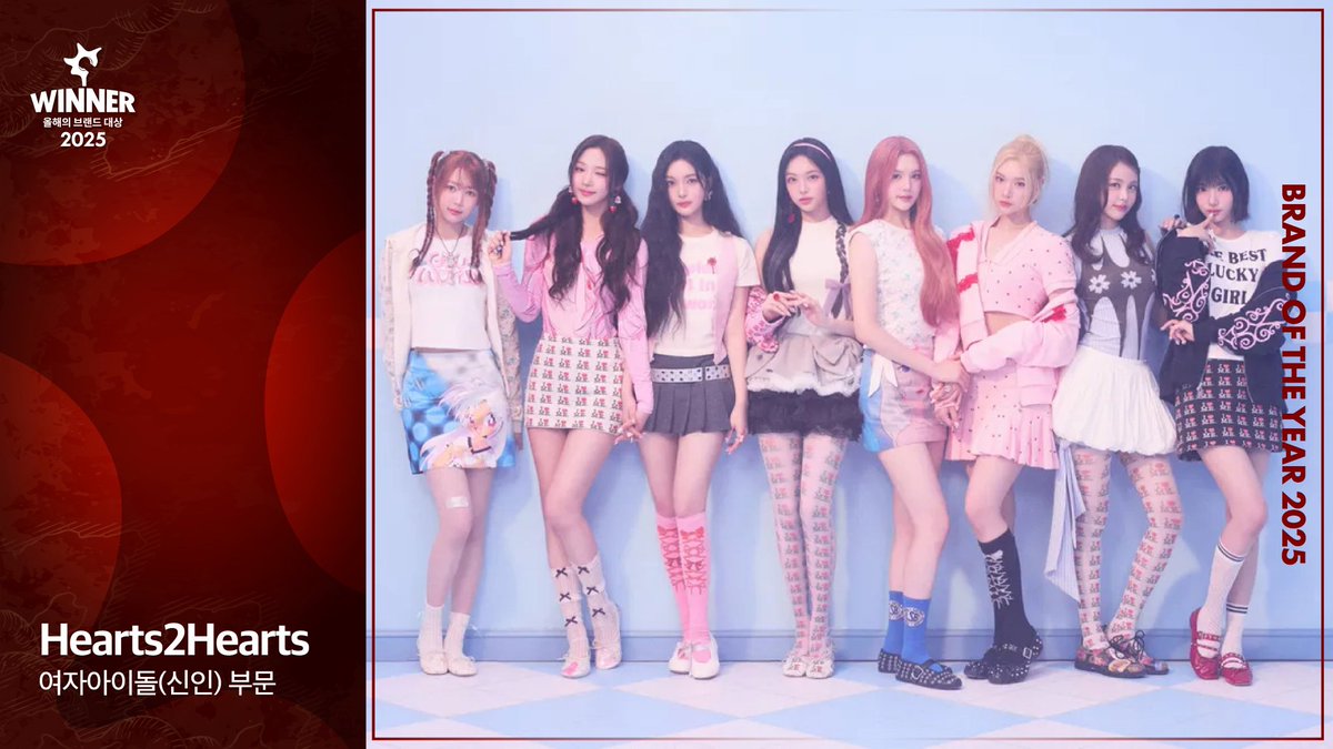 Hearts2Hearts Charts (@h2h_charts) on Twitter photo .<a href="/Hearts2Hearts/">Hearts2Hearts</a> has been nominated for ‘Female Idol (Rookie)’ at the 2025 Brand Of The Year Awards 🥳
Vote here: abk.kcforum.co.kr
Voting period: June 30 - July 13
#Hearts2Hearts #하츠투하츠 .<a href="/Hearts2Hearts/">Hearts2Hearts</a> has been nominated for ‘Female Idol (Rookie)’ at the 2025 Brand Of The Year Awards 🥳
Vote here: abk.kcforum.co.kr
Voting period: June 30 - July 13
#Hearts2Hearts #하츠투하츠