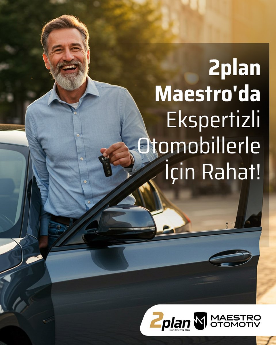 2planmaestro's tweet image. 🚗 Otomobil alırken aklında hiçbir soru işareti kalmasın!
2plan Maestro’daki tüm 2. el otomobiller, uzman kadromuz tarafından ekspertizi yapıldıktan sonra satışa sunulur.

📍2plan Maestro’ya gel, için rahat etsin.
Ataşehir / Kayışdağı
05415768484
maestrooto.com

#2plan