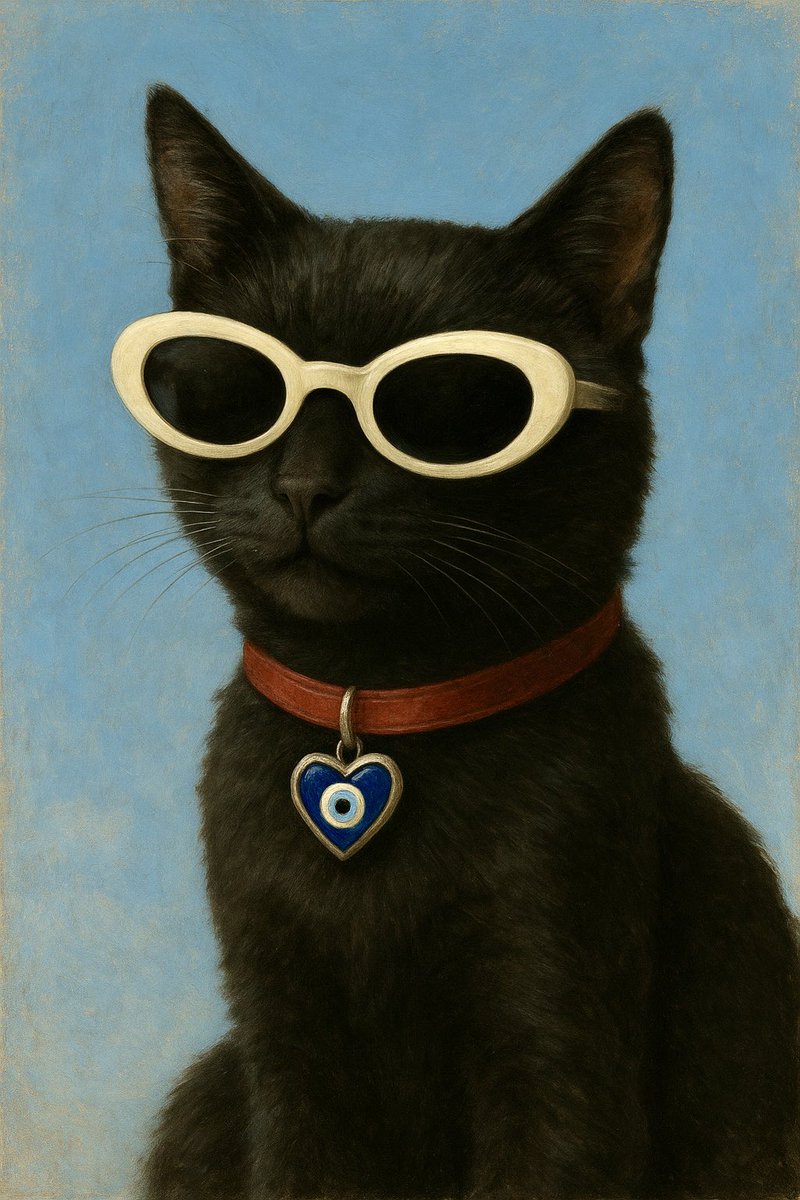 OreoToRitz's tweet photo. 飼い主3の真似っこオレオ
🕶️

素敵な人は真似したくなっちゃうよねっ！

#オレオとリッツ🐾
#猫好きさんと繋がりたい 
#猫のいる暮らし
#猫のいる幸せ https://t.co/ppxPPm7bTO