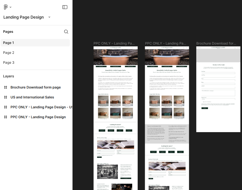 At Rushax, we can design your website in prototyping software such as Figma before development even begins. 

By doing thisi our clients get to see it, make any adjustments they like prior to the built commencing.

#WebDesign #Figma #Rushax #Prototype #Design #UX #UI