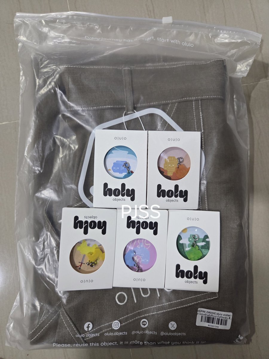 PJSS06's tweet photo. ได้ของแล้วว 🥰
#holyobjects #olulo #oluloobjects
#oluloLetsChillax
#warwanarat @warwanarat W.Wanarat https://t.co/bSEqf5WgzI